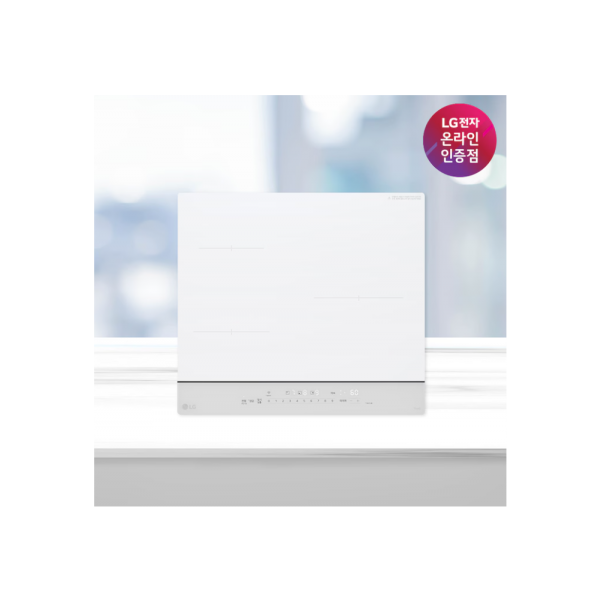 [LG전자] DIOS(디오스) 전기레인지 오브제컬렉션 인덕션 3구 프리스탠딩 [화이트/BEI3WWQLO]