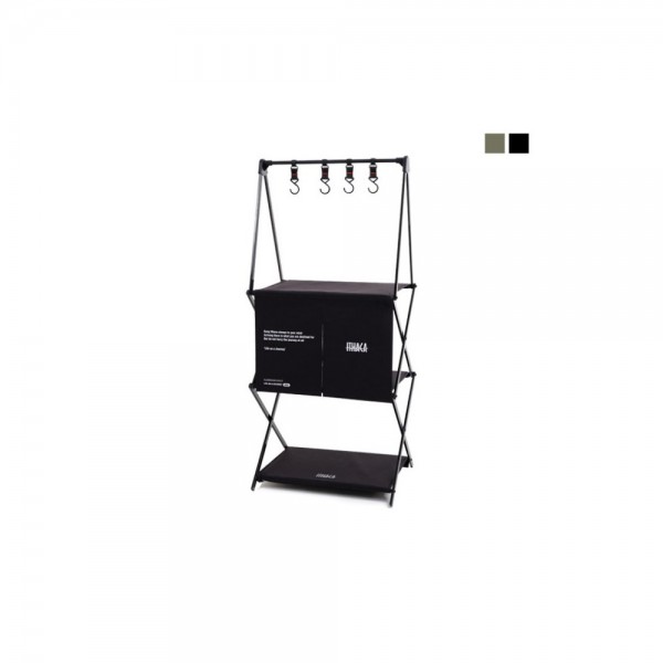 이타카 알루미늄 3단 쉘프