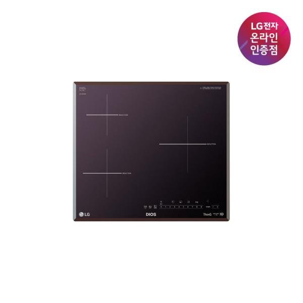 [LG전자] DIOS(디오스) 전기레인지 인덕션 3구 프리스탠딩 [블랙/BEI3MQO] > 주방가전 
